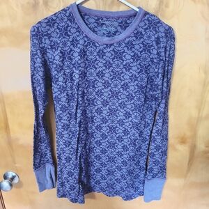 Columbia Women's Long Sleeve Top - Purple Patterned